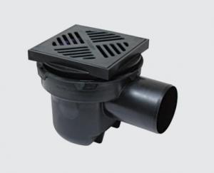 Wpust podwórzowy Ecoguss nasadka z Ecoguss z ramą nośną 250 × 250 mm, do pł