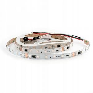Taśma LED NEXTEC, 24V, 5050, 14,4W, 60 LED, IP20, RGB Digital IC, SM16703/W