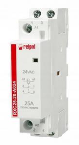 RELPOL Stycznik instalacyjny 2NO, 25A, 24 VAC RXC25-20-A024