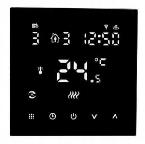 Regulator temperatury AURATON 2YA (wersja czarna) - przewodowy, tygodniowy