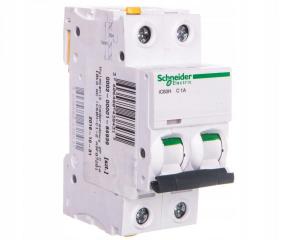 SCHNEIDER ELECTRIC Wyłącznik nadprądowy iC60H-C1-2 C 1A 2-biegunowy