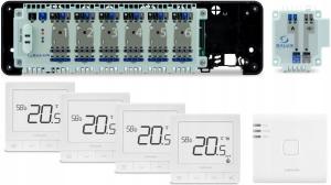 SALUS StartPack Premium - zestaw przewodowego sterowania ogrz. Ppdł.