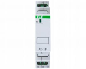 F&F Przekaźnik elektromagnetyczny PK-1P 12V AC/DC, styk: 1P I=16A, 1 moduł