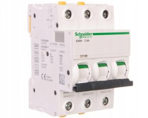 SCHNEIDER ELECTRIC Wyłącznik nadprądowy iC60H-C6-3 C 6A 3-biegunowy