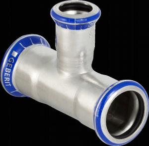 GEBERIT Trójnik Geberit Mapress Edelstahl redukcyjny d35-18