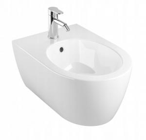 GEBERIT Bidet wiszący iCon ukryte mocowania 53 cm z przelewem