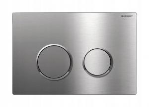 Przycisk spłukujący Sigma20, przedni, stal nierdz.-polerowana-szczot.