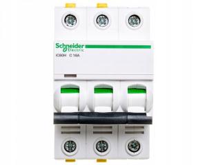 SCHNEIDER ELECTRIC Wyłącznik nadprądowy iC60H-C16-3 C 16A 3-biegunowy