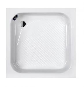Brodzik akrylowy kwadrat 90x90x28 cm SANPLAST Classic + STB bez siedziska