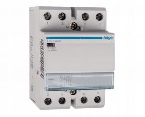 HAGER Stycznik 4NO 40A 230V AC