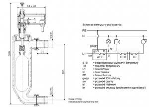 Zabezpieczenie stanu wody 933.1 z blokadą