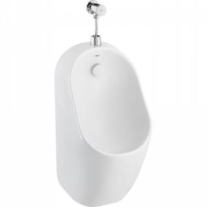 Pisuar PROTON Rimless z dopływem wody z góry, Round (kompletny Zestaw z syf