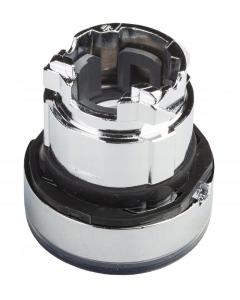 SCHNEIDER ELECTRIC Przycisk kryty podświetany LED, NO+NZ, 24V, niebieski