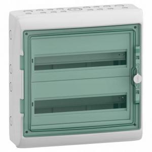 Obudowa natynkowa Mureva (dawna Kaedra) IP65 MRV-2-18-NT-T drzwi transparen
