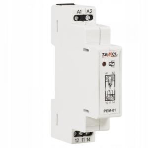 ZAMEL Przekaźnik elektromagnetyczny 12V AC/DC 16A Typ: PEM-01/012