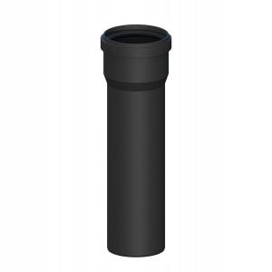Rura kominowa prosta PP L2000mm DN80mm odporna na promieniowanie UV z uszcz