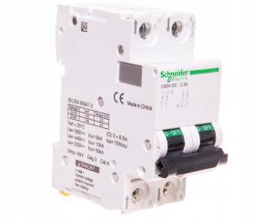 SCHNEIDER ELECTRIC Wyłącznik nadprądowy C60H-DC-C6-2 C 6A 2-biegunowy