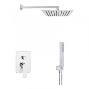 INVENA ZEST PODTYN Z BAT PODTYNK 2F DOKOS, KWADR CHROM, ROZETA