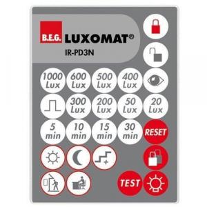 B.E.G Pilot zdalnego sterowania do czujnika obecności IR-PD3N