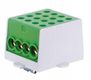 TRYTYT Zacisk przewodu głównego Hlak 35-1/6-p zielony.2x35mm2/6x25mm4