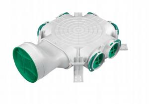 AWENTA Skrzynka rozdzielcza boczna fi 125-6x75