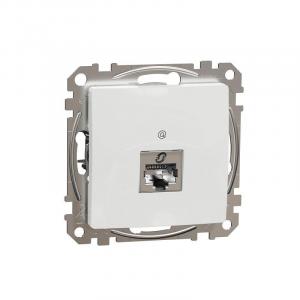 SCHNEIDER ELECTRIC Gniazdo komputerowe RJ45 kat.5e STP, biały SEDNA DESIGN