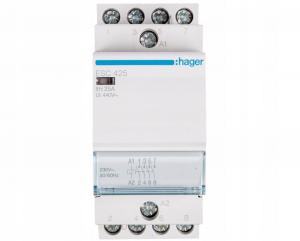 HAGER Stycznik 4NO 25A 230V AC