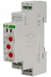 F&F Regulator temperaturyw zakresie od 0 do 99st.C, I=16A, 1moduł