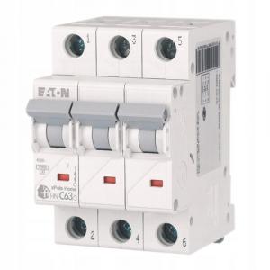 EATON Wyłącznik nadprądowy 6kA HN-C63/3