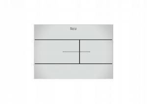 Przycisk ROCA DUPLO S PS 2 podwójny chrom 194 x 134 x 6 mm
