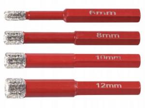 MODECO EXPERT Otwornica diamentowa 12mm HEX max 3200 obr/min