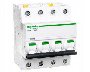 SCHNEIDER ELECTRIC Wyłącznik nadprądowy iC60N-C20-4 C 20A 4-biegunowy