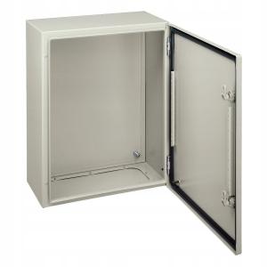 Obudowa CRN z płytą montażową 400 x 400 x 200 mm IP66 IK10 RAL7035