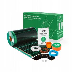 Zestaw folii grzewczej HD-G 140 W/m2 szer 50 cm bez termos konektor BX 14m2