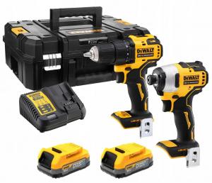 DeWalt 18V XR Zakrętarka udarowa 2 X 2Ah