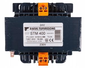 Transformator jednofazowy STM 400VA 230/24V IP00 separacyjny lub bezpieczeń