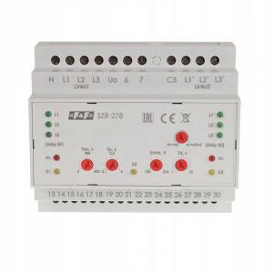 F&F Sterownik załączania rezerwy, sieć 3 i 4-przewodowa, 24÷230V AC,