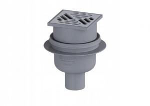 KESSEL Łazienkowy odpływ punktowy Classic DN50 pionowy 100x100mm, Multistop
