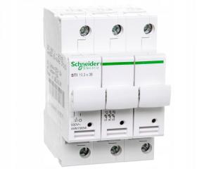 SCHNEIDER ELECTRIC Podstawa bezpiecznikowa STI-10,3x38-3 3-biegunowa
