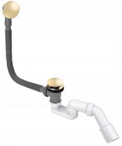 ALCADRAIN Syfon wannowy ALCA z korkiem clik-clak DN 70 H-120 chrom