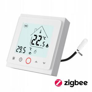 Termostat programowalny HD-T500.W z komunikacją Zigbee 3.0 - biały