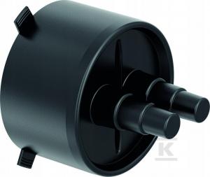 UPONOR Uponor Ecoflex końcówka gumowa Twin 40+50+63/200