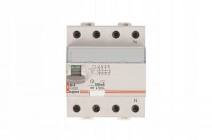 LEGRAND Wyłącznik różnicowoprądowy P304 4P 40A 300MA TYP AC TX3