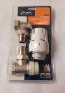 Zestaw termostatyczny THERMO SET kątowy