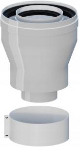 Adapter Ariston, Vaillant, Beretta, Saunier Duval, Chaffoteaux, prosty DN60