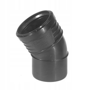 Kolano 160/30°, SITECH+ czarny