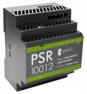 Zasilacz impulsowy PSR 10012 230/ 12VDC 7,1A 85,2W na szynę DIN, Uzas: 85-2