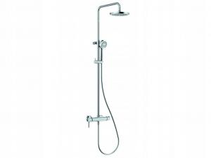Zestaw prysznicowy naścienny KLUDI LOGO DUAL SHOWER SYSTEM chrom