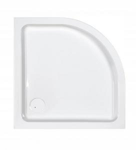 Brodzik akrylowy półokrągły SANPLAST Free Line BP/FREE 90x90x5+STB biały
