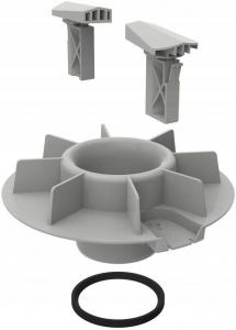 GEBERIT Element spiętrzający wpustu dachowego Geberit Pluvia d90